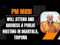PM Modi Live | Public meeting in Agartala, Tripura | Lok Sabha Election 2024 | News9