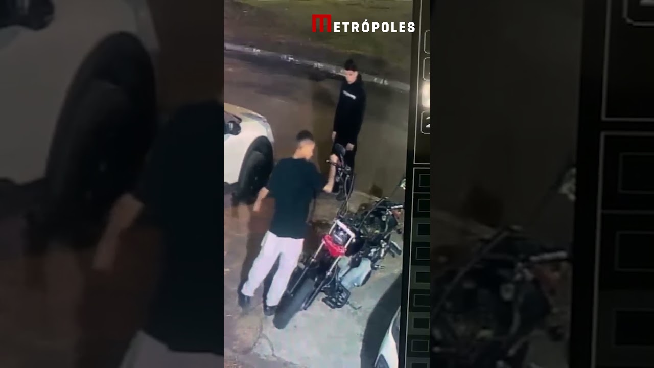 Motocicleta é furtada por adolescentes e depois recuperada em parque