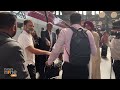 Congress Leader Rahul Gandhi arrives at Paris Station I News9