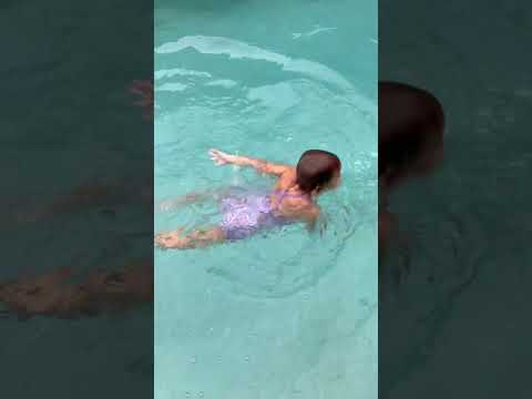 Baby Swim Races #swimming #swim #pool #learning #learntoswim #family