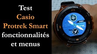 Vido-Test : Test Casio Protrek Smart WSD-F20