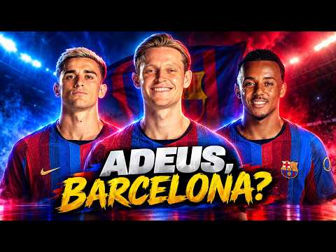 🚨 BARCELONA PODE PERDER 4 JOGADORES EM JANEIRO! VEJA QUEM SÃO