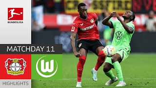 Bayer 04 Leverkusen — VfL Wolfsburg 2-2 | Highlights | Matchday 11 – Bundesliga 2022/23