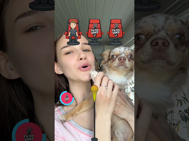 Tik Tok voice with my Dog🤪😎 LABUBU SONG🤓😝