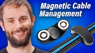 Cable management sucked... UNTIL NOW! - LTT Store Magnetic Cable Management