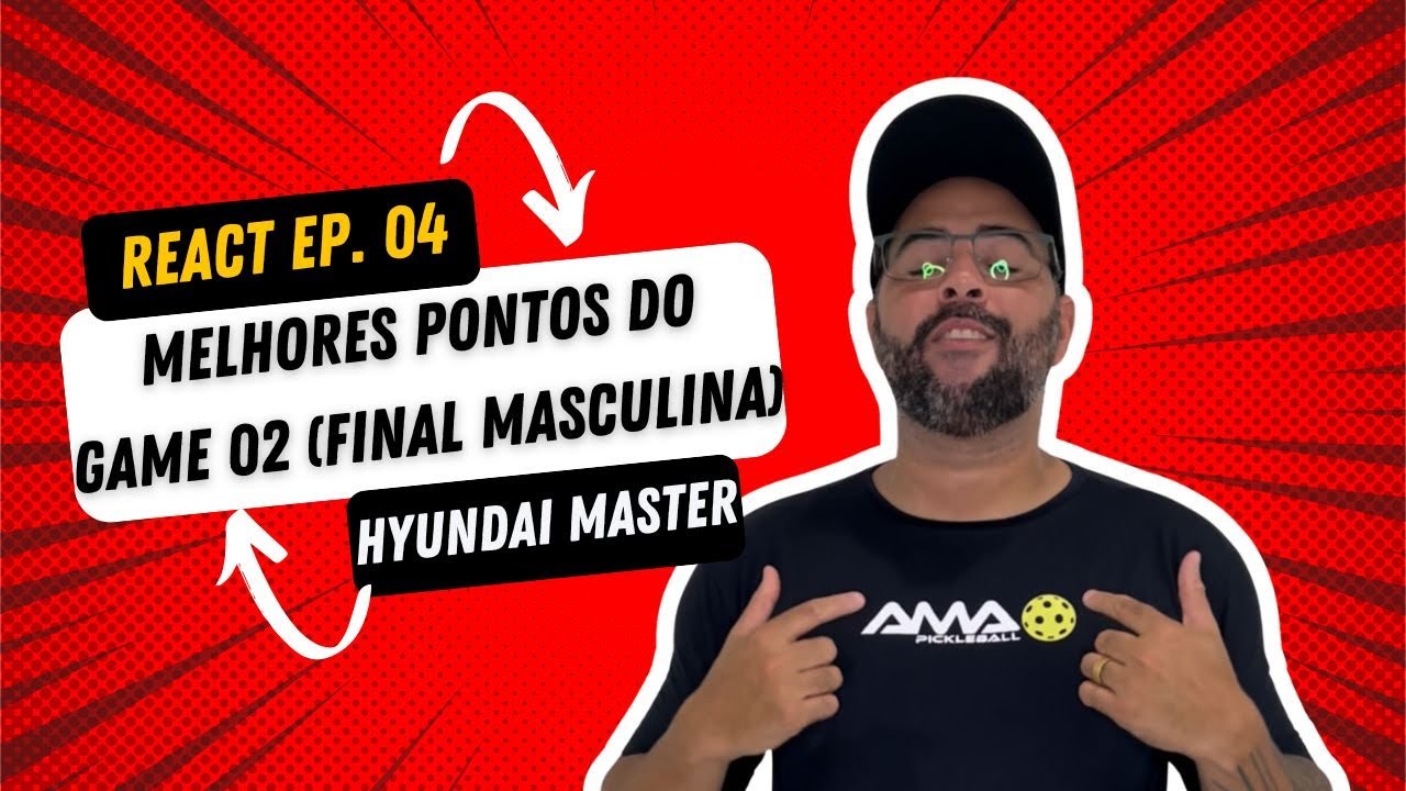 PICKLEBALL REACT 04 REAGINDO E ANALISANDO O GAME 02 DA FINAL ENTRE OS JOHNS/JOHNS vs NEWMAN/WILSON