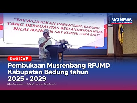 Video thumbnail Pembukaan Musrenbang RPJMD Kabupaten Badung tahun 2025 - 2029