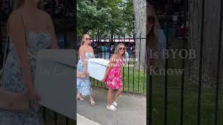Saratoga Race Track Tip: Yes, It’s BYOB! 🍾 (Just No Glass!)