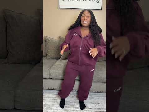 When I say Comfrt, I mean THIS! This Cloud Zip Hoodie & Sweatpants set is perfect yall 😍😍😍 They
