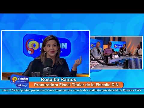 Rosalba Ramos Procuradora Fiscal Titular de la Fiscalía D.N. | La Opción Radio