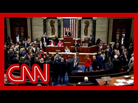 See moment House passes short-term spending bill to stop government shutdown
