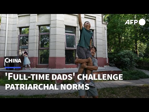 China's 'full-time dads' challenge patriarchal norms | AFP