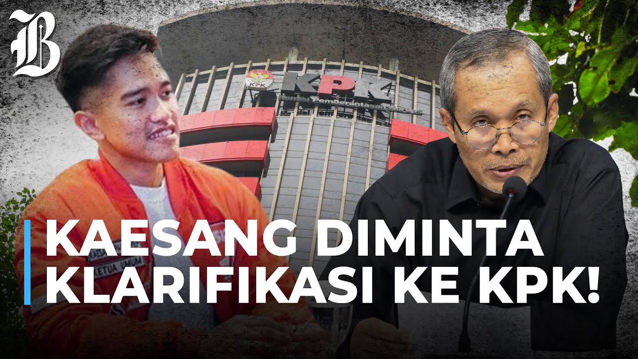 KPK Usut Laporan Gratifikasi Kaesang
