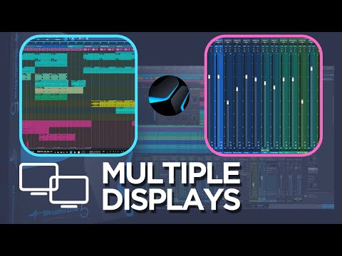 How to use Studio One with multiple Displays