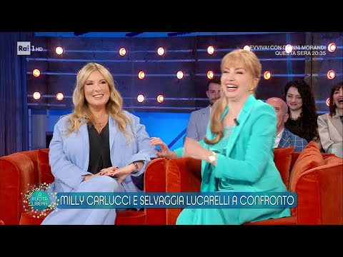Milly Carlucci e Selvaggia Lucarelli a confronto - Da Noi... a ruota libera 02/06/2024