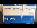 Телевизор Samsung UE32M5550 (распаковка)
