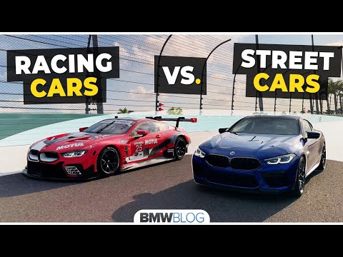 BMW Racing Cars vs. BMW M Street Cars - Targa 66