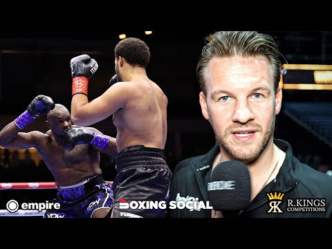 “NOBODY WANTED TO TAKE IT” BEN DAVISON REACTS TO MOSES ITAUMA DESTRUCTIVE KO OVER DILLIAN WHYTE