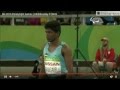 Mariyappan Thangavelu's gold medal jump in Men's T42 High Jump final - Rio 2016 Paralympics