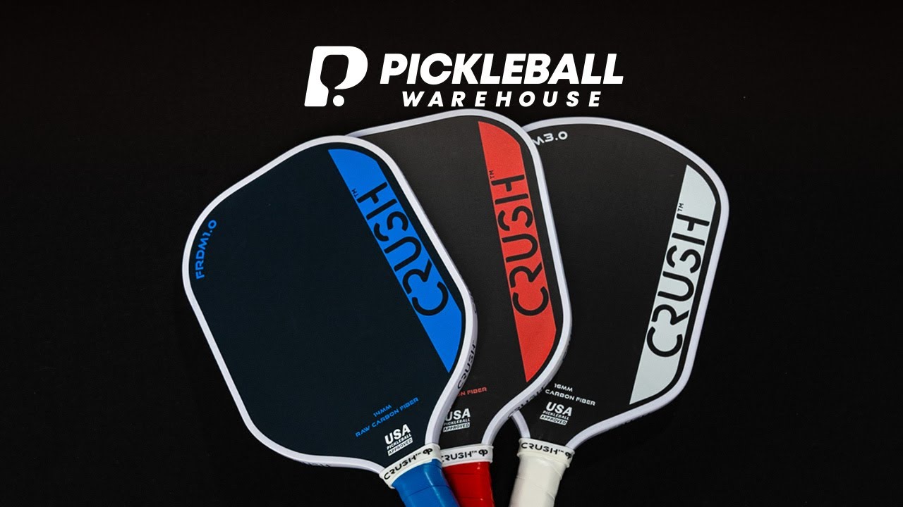 Crushing it with their value & price point: Crush FRDM 1, 2 & 3 Pickleball Paddles - PW VLOG
