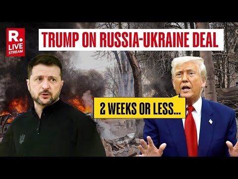 Donald Trump LIVE: US President On Zelenskyy, Putin, Russia-Ukraine Deal | Ceasefire | Biden