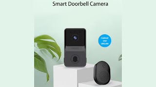 Pratinjau video produk SUYING Bel Rumah Smart Doorbell Wireless Video HD WiFi Two Way Audio - Z20