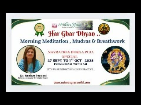 Navratri Special - Har Ghar Dhyan #meditation #switchwords #Navratri #livesession