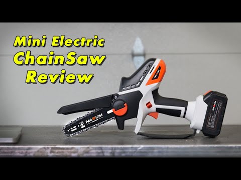 Brushless Mini Electric Chainsaw Review | Makita battery compatible