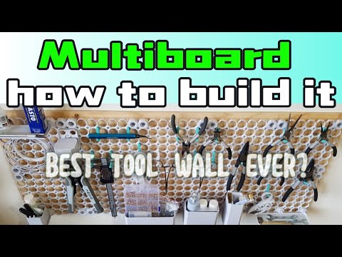 Best tool wall you can easy build by yourself! - Multiboard