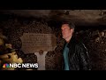 NBC reporter tours historic Paris Catacombs ahead of Olympics