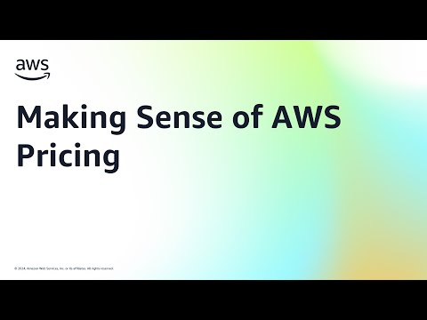 Making Sense of AWS Pricing | Amazon Web Services