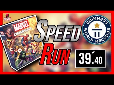 😱💥SPEED RUN de MARVEL CHAMPIONS💥🏅RECORD GUINNESS?🏅 TRES ESCENARIOS del CORE SET en 39 MINUTOS