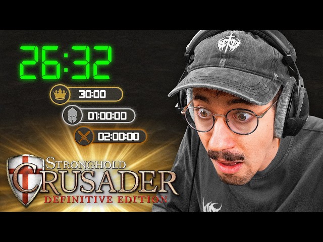 Hänno jetzt Stronghold Speedrunner?! | Stronghold Crusader Definitive Editition
