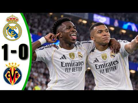 Real <strong>Madrid</strong> vs Villarreal 1-0 - <strong>All</strong> Goals &amp; Highlights - 2026