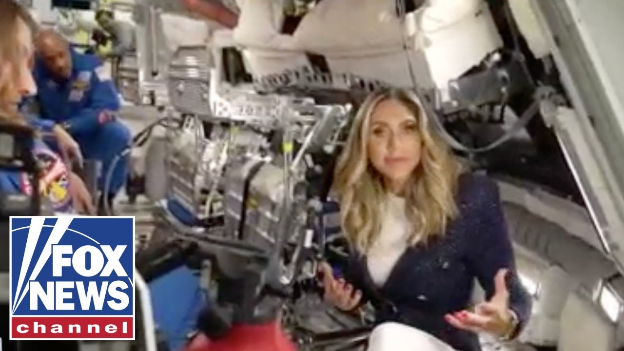WATCH: Artemis II crew gives Lara Trump a tour of the Orion spacecraft
