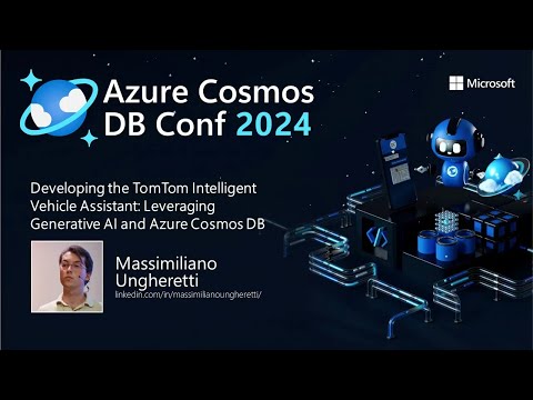 Developing the TomTom Intelligent Vehicle Assistant: Leveraging Generative AI and Azure Cosmos DB