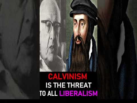 Calvinism is the Threat to all Liberalism - Dr. C. Gregg Singer Lecture #shorts #christianshorts