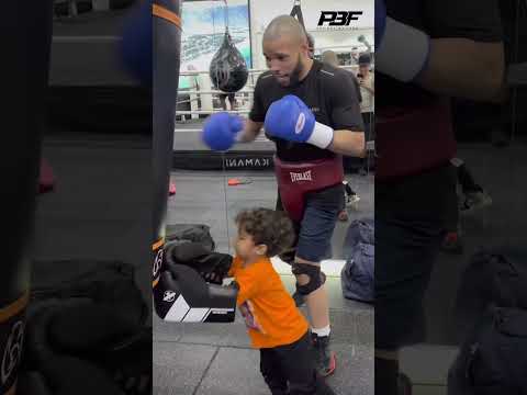 CHRIS EUBANK JR TRAINING WITH HIS NEPHEW IS AMAZING TO SEE #Shorts