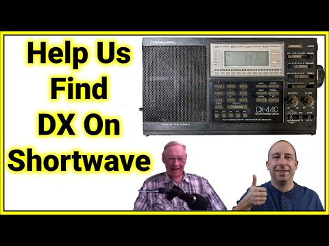 Tom and Rob Look for DX on Shortwave Radio
