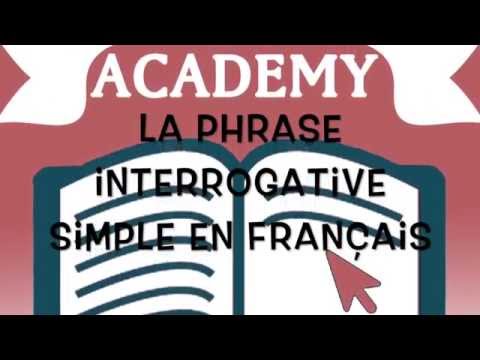 La Phrase Interrogative Impara Il Francese Online Da Casa