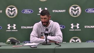 Colorado State Football: Jay Norvell Post-Game (Colorado, 2024)