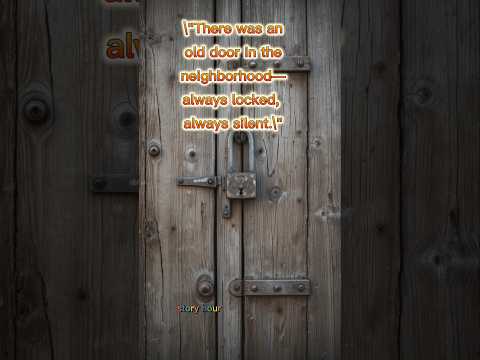 “The Locked Door That Spoke”💌 |#shorts