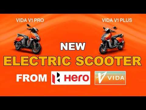 Hero VIDA V1 Electric Scooter Launched | Range 165 KMS | Electric Vehicles