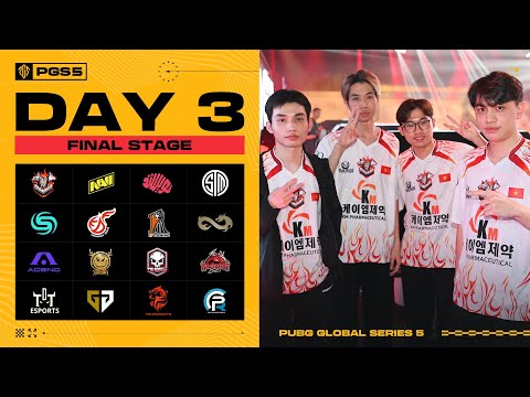 파이널 스테이지 DAY 3 | PUBG GLOBAL SERIES 5 (PGS 5)