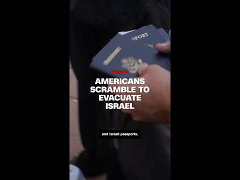Americans scramble to leave Israel