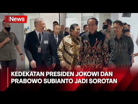 Ft Kedekatan Presiden Jokowi Dan Prabowo Subianto Jadi Sorotan