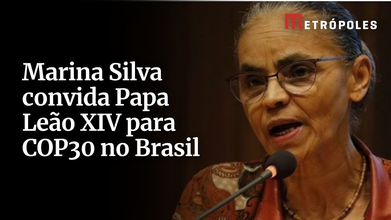 No Vaticano Marina Silva convida Papa Leão XIV para ir à COP30 em Belém
