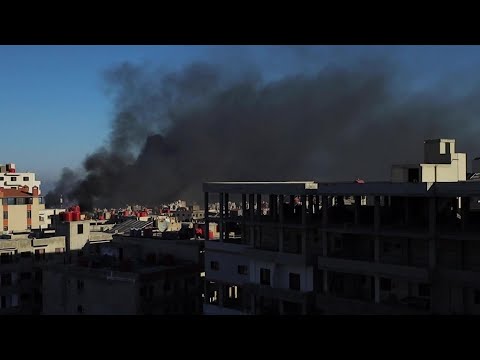 Smoke rises over Syria's Druze city of Sweida | AFP