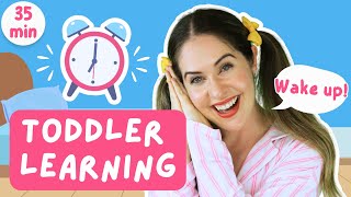 Get ready with Ms Catherine! Morning routines, breakfast, music class | Preschool & toddler learning