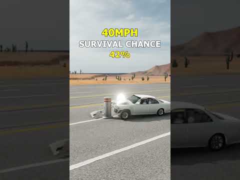 💥Realistic Simulation at Different Speeds in BeamNGdrive